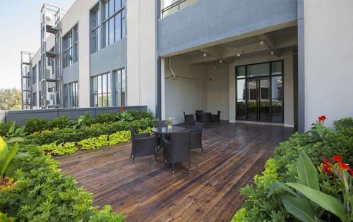 金隅智造工场休闲区